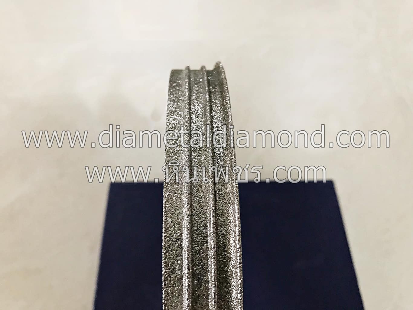 หินเพชรชุบ เจียรขอบรองเท้า 1R1 Diamond Wheel